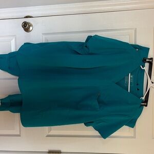 Figs Turquoise Scrub Set